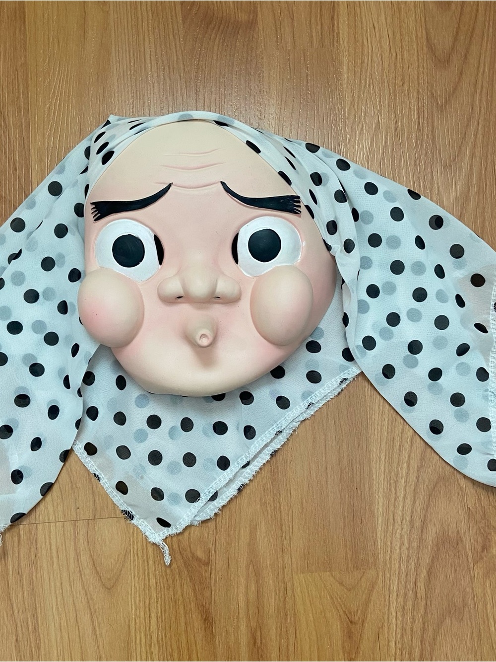 Japanese Hyottoko Traditional Plastic Mask